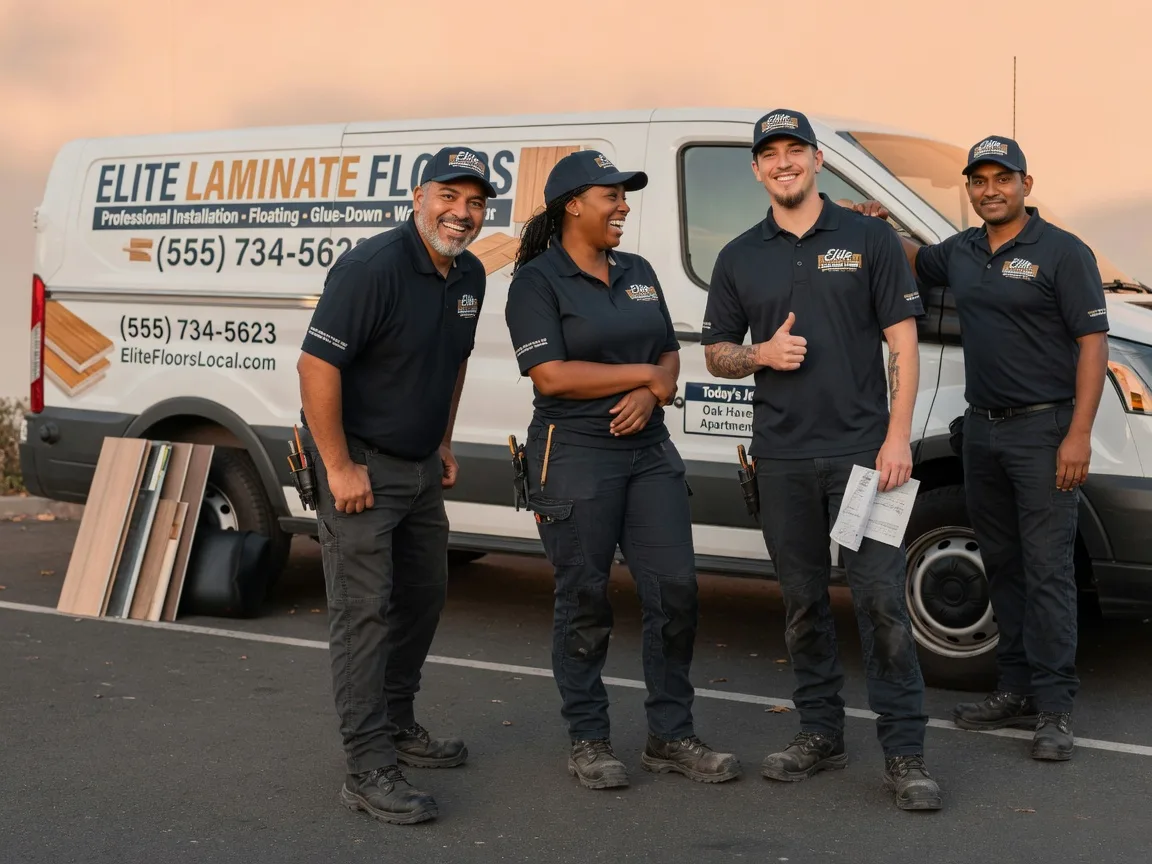 Laminate flooring installation company in Dickerson Run, PA